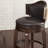 Dupo Swivel Upholstered Counter Stool