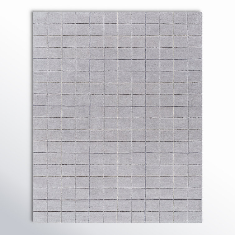 Mallory Gray Hand Tufted Area Rug