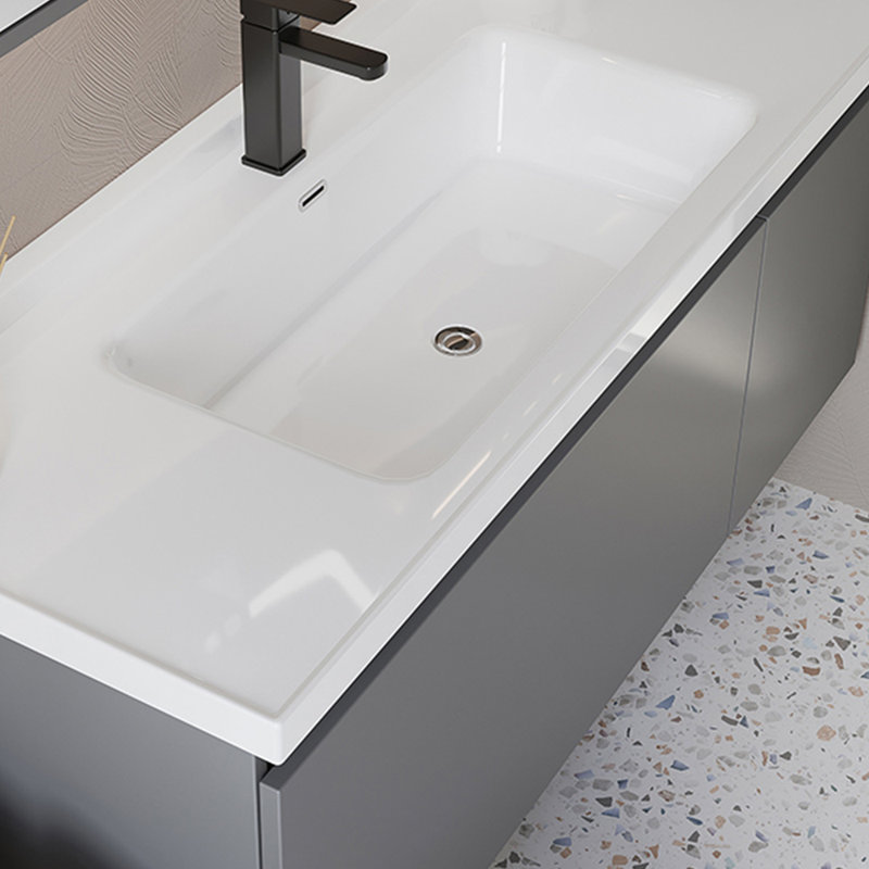 Armoire de salle de bain simple et luxueuse
