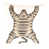 White/Black/Beige Animal Print selected