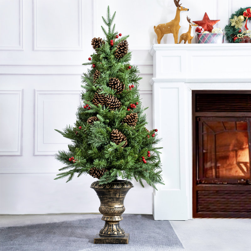 4FT Pine Cone Christmas Tree