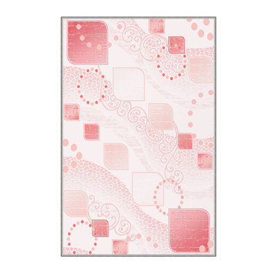 Antibacterial Hall Carpet, 3D Digital Printed, 3.3 x 9.8 Feet | 100% Polyester, 0.3 in Pile Height, PVC Non-Slip Underside | Machine Washable, Durable, Non-Slip Design for Modern Entryways & Living Spaces
