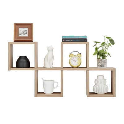 Duppstadt 4 Cube Reversible Cubby Wall Shelf