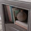 Bureau en L, finition brune