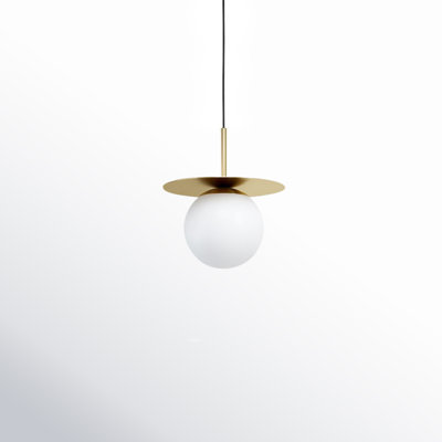 Cathy Single Light Glass Dimmable Pendant
