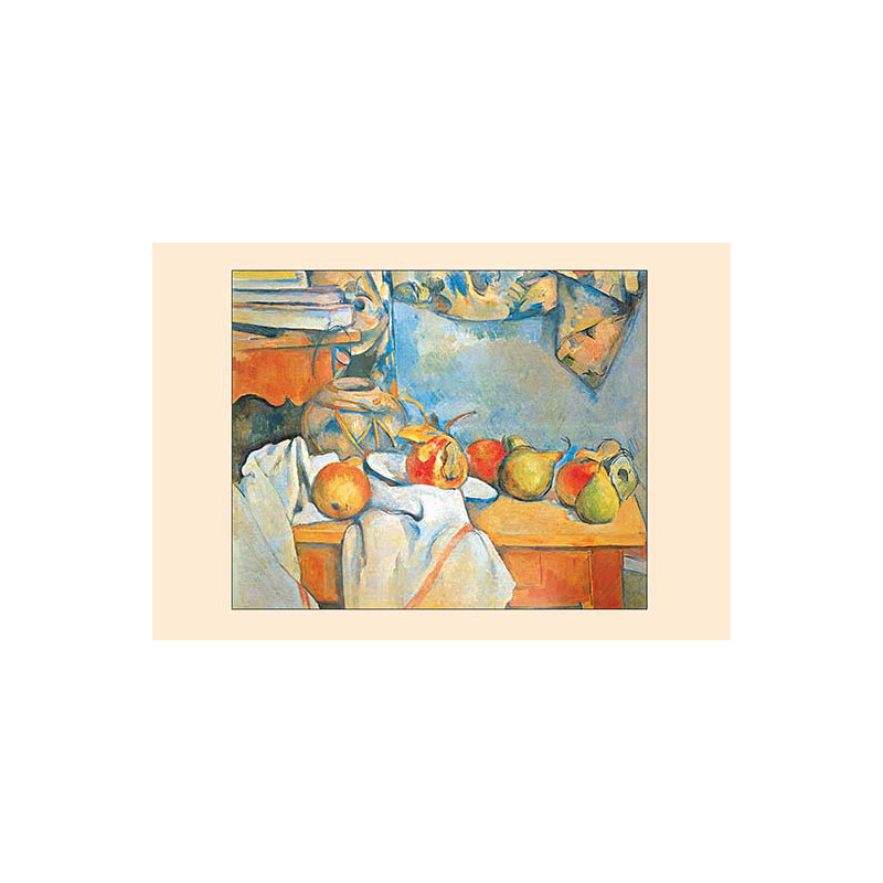 «Still-Life with Pears» par Paul Cezanne, reproduction d'art
