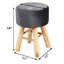 Tabouret de coiffeuse en bois massif