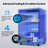 24 Inch 130 Cans Upgraded Two-drawer Beverage Fridge, Weather Proof Outdoor Stainless Steel Beverage Refrigerator, Under Counter Built-in Beverage Cooler For Home & Commercial Use
