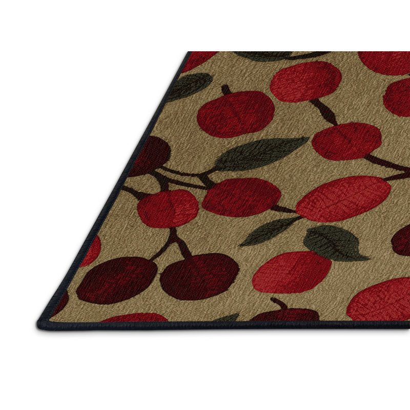  Tapis lavable Jujube, Rond 3 pi