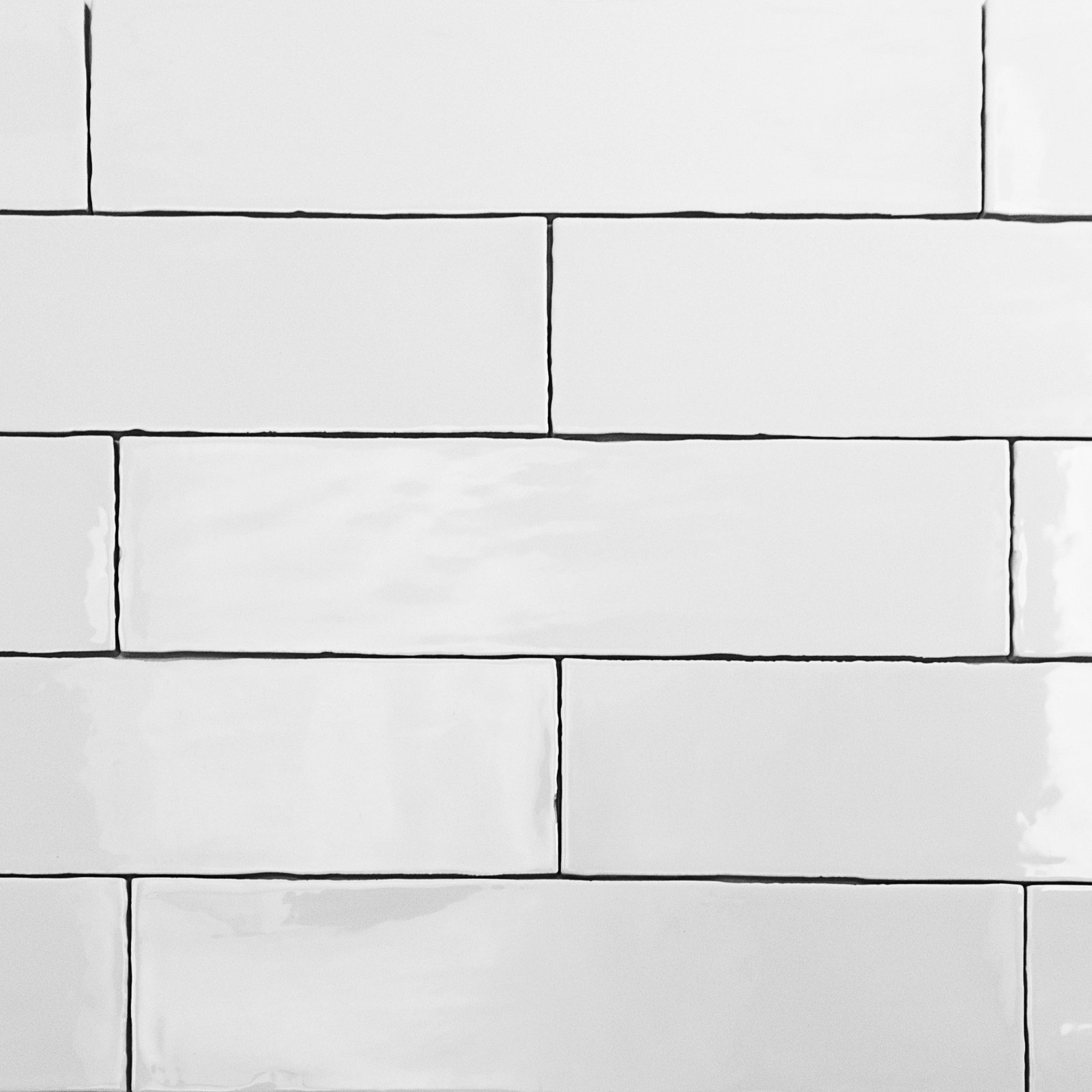 Barcelona 3" W x 12" L Polished Ceramic Subway Wall Tile (10.76 Sq. Ft. / Case), White