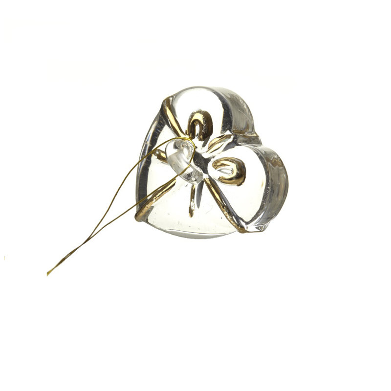 4cm Glass Hanging Figurine Ornament