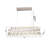 Modern LED Crystal Rectangular Crystal Chandelier-2107805348-2107805351