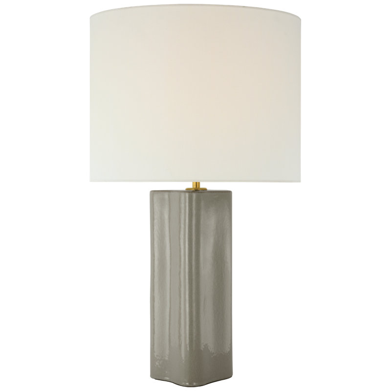 Mishca Table Lamp, Shellish Gray