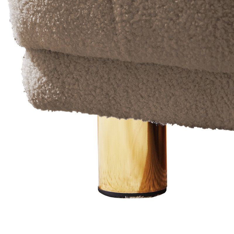 Canapé luxueux en velours Teddy