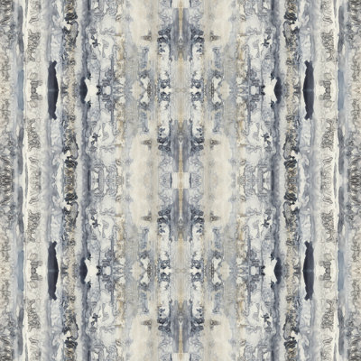 Mirrored Strata I by Jennifer Goldberger - Wrapped Canvas Painting