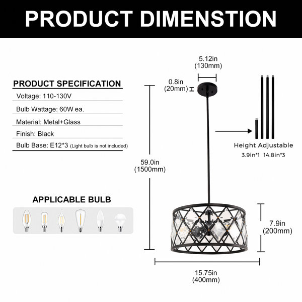 Dimensions du produit