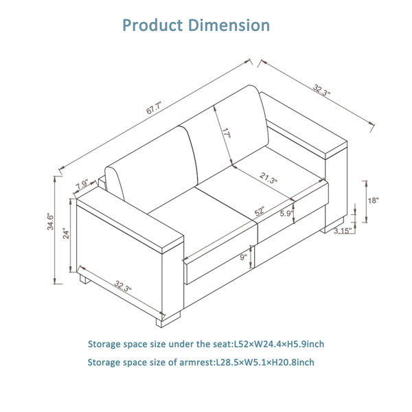 Dimensions du produit