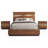 Ashcombe Smokey Walnut Eastern King 3-Piece Bedroom Set