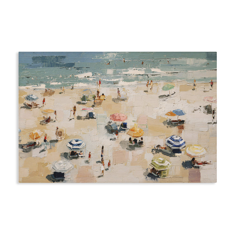 «Summer Beachgoers Expression», conception par Jacky Ngan, H 16 po x l 24 po