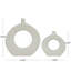 2 Piece Stoneware Table Vase Set-71134082-71134081