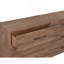 Commode à six tiroirs, aucun assemblage requis, finition noyer
