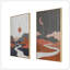 Rectangle à pampille, art mural, décor de maison pour le salon, la chambre, le couloir de bureau