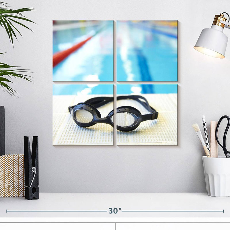 Lunettes de piscine, H 18 po x l 18 po