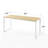 Chelmsford Metal Base Writing Desk-1892885712
