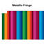 Bannière à franges métalliques