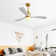 52 Inch Ceiling Fan With Dimmable Led Light 3 Solid Wood Blades Remote Control Reversible DC Motor For Living Room