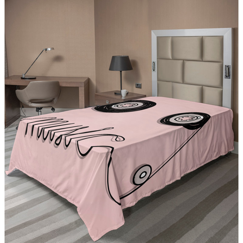 Cassette Ambesonne, Drap plat pour lit simple