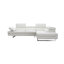 Canapé modulaire en cuir véritable l 114 po Hugo-20869726-39838427