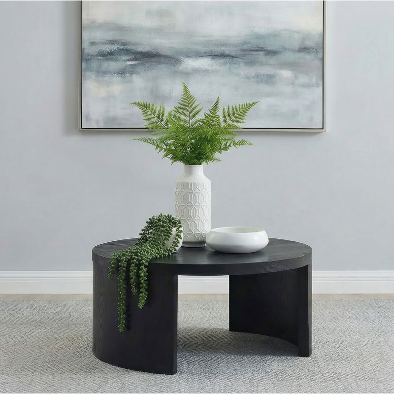 Table basse Willah, Noir