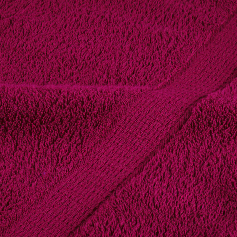 Aremy 100% Cotton Hand Towel, 200cm L x 100cm W, Bordeaux