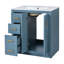 Ensemble de meuble-lavabo autoportant avec 3 tiroirs et portes à fermeture douce-1853721162-1853721172