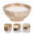 Kamdyn Round Three-Wick Unscented Candle Bowl