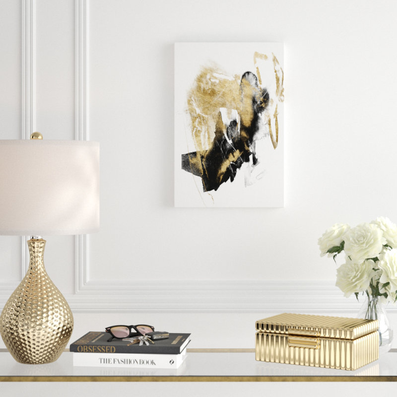Splash I by Jennifer Goldberger - Print, 46cm H x 30cm W, Wrapped Canvas
