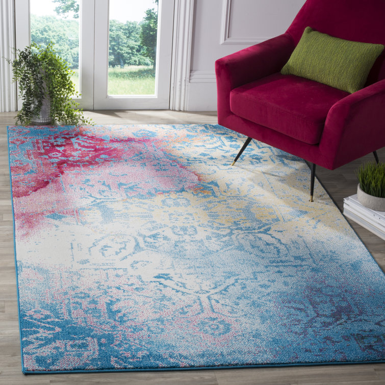 Tapis abstrait Noran Watercolor Performance
