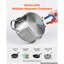 Plaque de cuisson à induction 30 po, 5 brûleurs, cuisinière électrique intégrée 220 V 9 200 W, brûleur à induction pour la cuisine, avec 9 niveaux de puissance, écran tactile à DEL, surface en vitrocéramique, verrou pour enfant