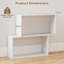 70cm H x 80cm W Geometric Bookcase-313374849