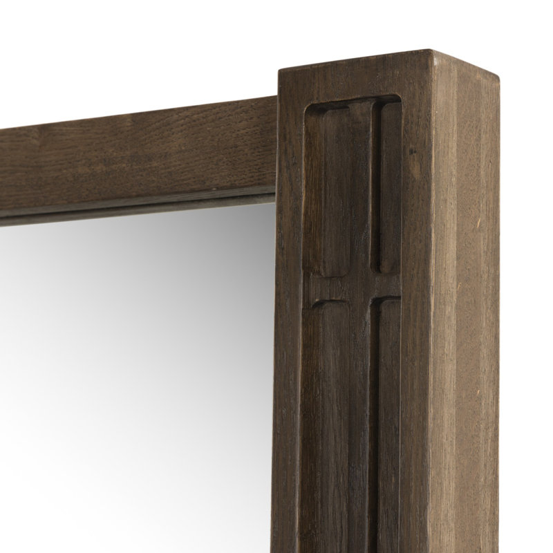 Anzu Rectangle Solid Wood Mirror