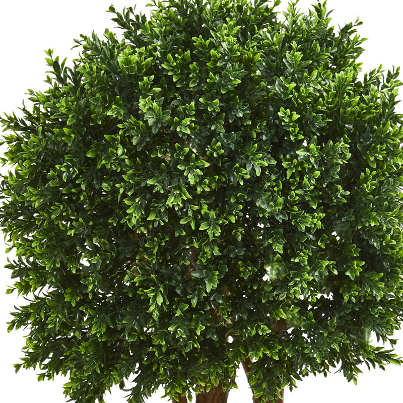Topiaire de buis artificiel en pot