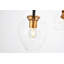 Lustre linéaire moderne spoutnik à 5 lumières Ulrey-2070312974