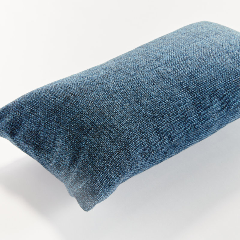 Bevin Polyester Indoor/Outdoor Pillow Cover & Insert, 12"H x 22"W, Rectangular