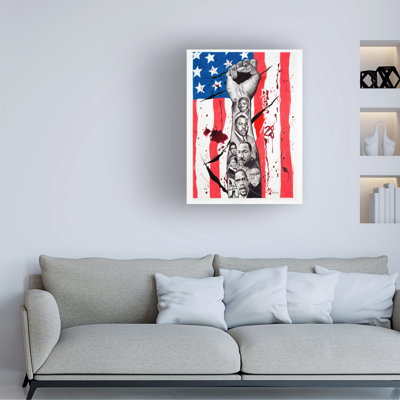 Bolog Manasseh Johnson Sr. History Of Power Canvas Art