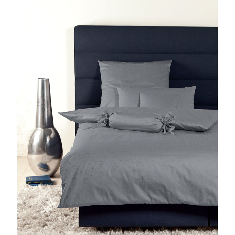 Rubin Floral Duvet Cover Set with Pillowcases, Single Duvet Cover + 1 Standard Pillowcase, Light Cream
