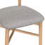 Chaises d'appoint rembourrées avec structure en bois massif-1168484615