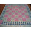 Antique Quilt Small Scatter Size Wool Ivory Rug