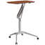 Mobile Sit-Down, Stand-Up Ergonomic Computer Desk-1030599078