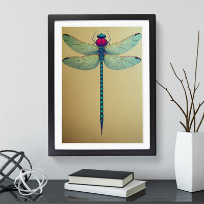 Unforgettable Dragonfly - Framed Print